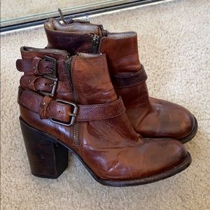 Brown Freebird Booties